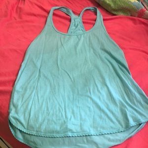 Blue lululemon tank size 6 MAKE OFFERS!!!